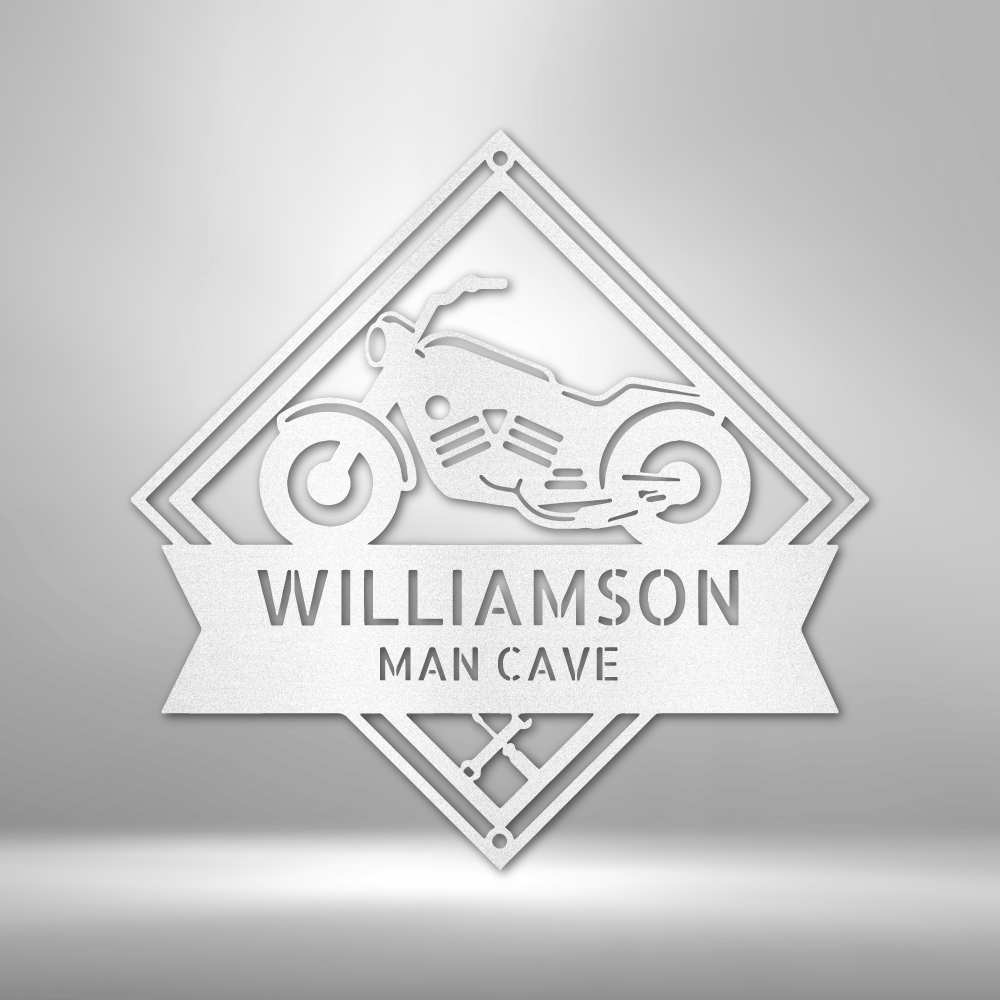 Born to Be Wild Monogram - Steel Sign